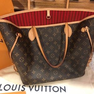 Authentic Louis Vuitton neverfull mm